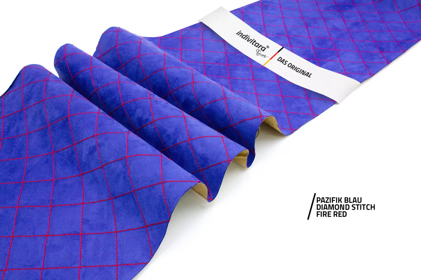 indivitara® premium Stitch - self-adhesive microfiber premium with real seams - different colors